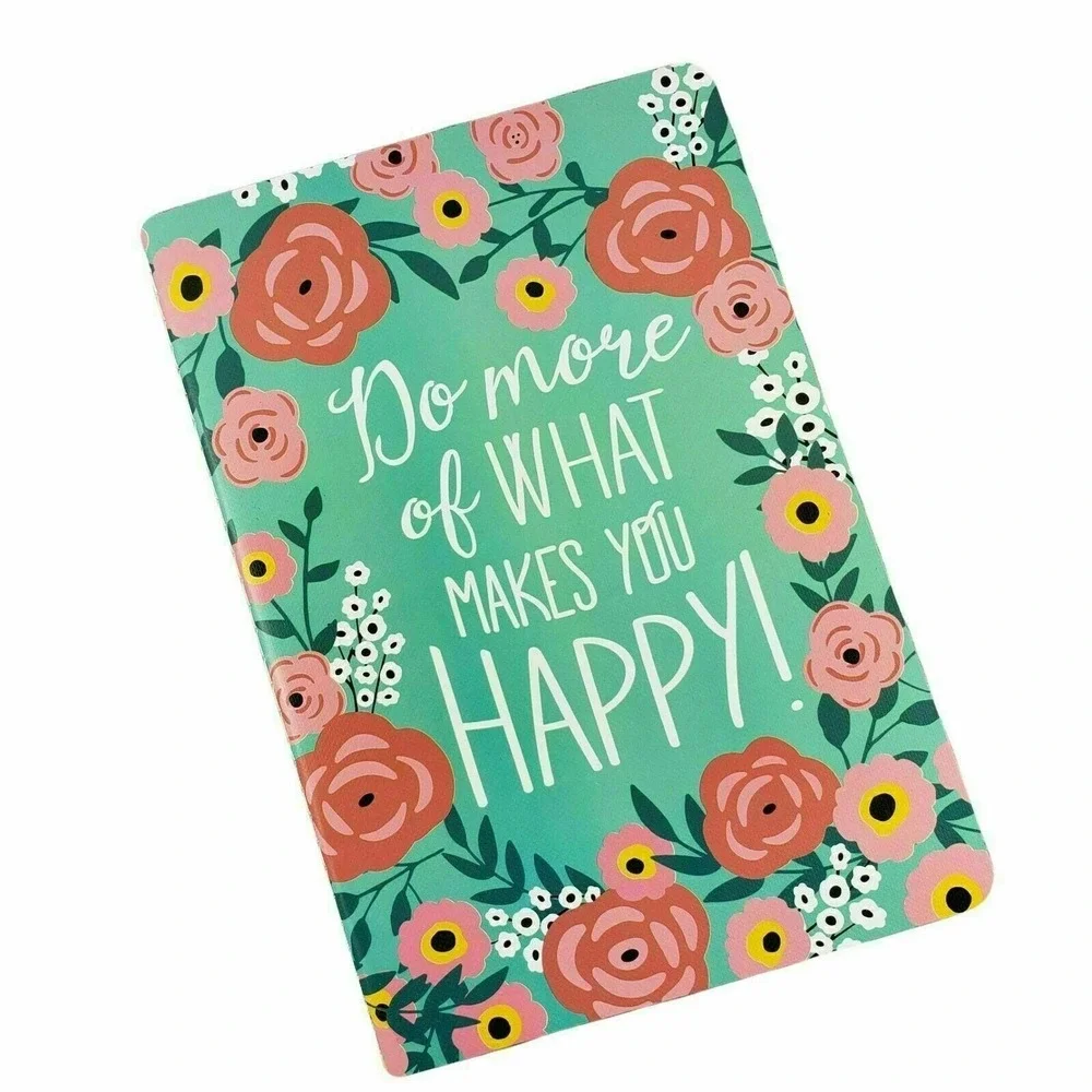 Journal Floret‎ Notebook Lined Green Floral Designer Flower 80 Lined Pages New